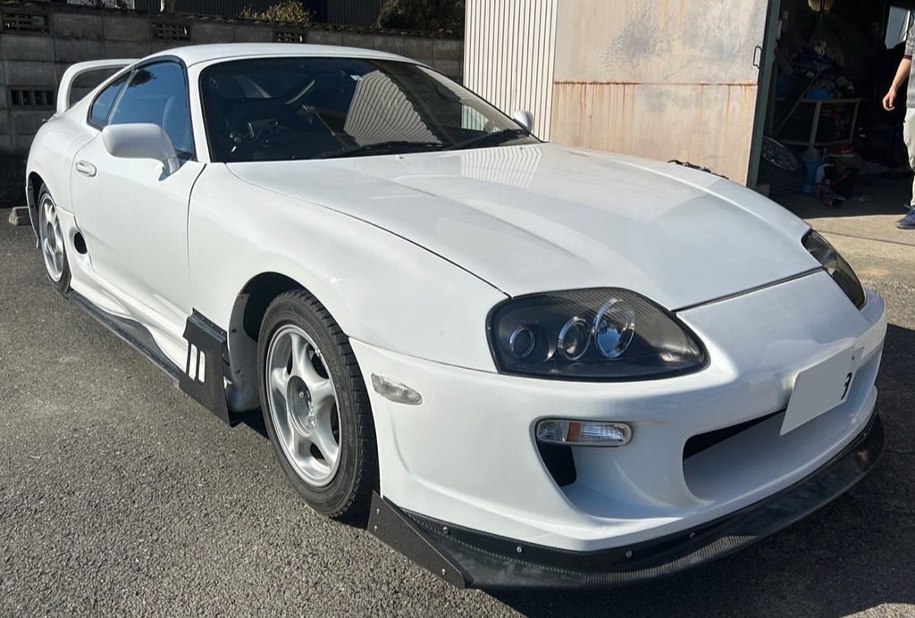 0627スープラ事故車