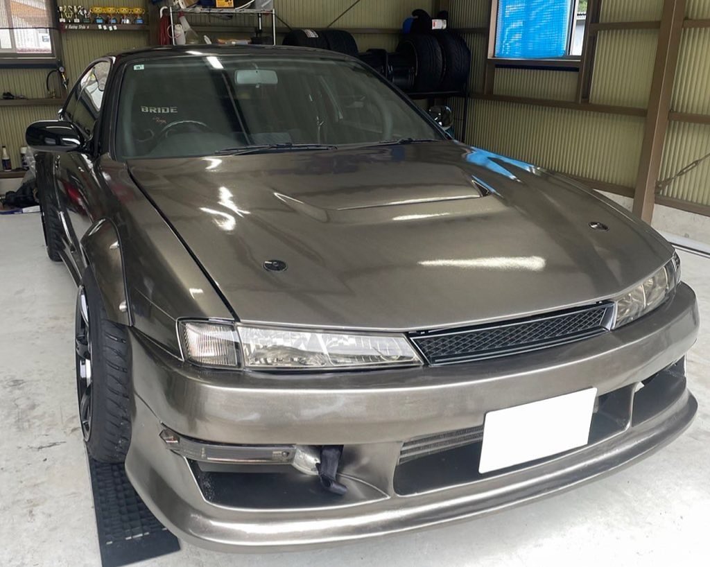 シルビア事故車