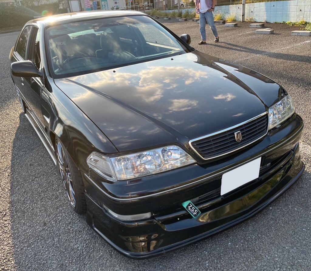 マーク２事故車