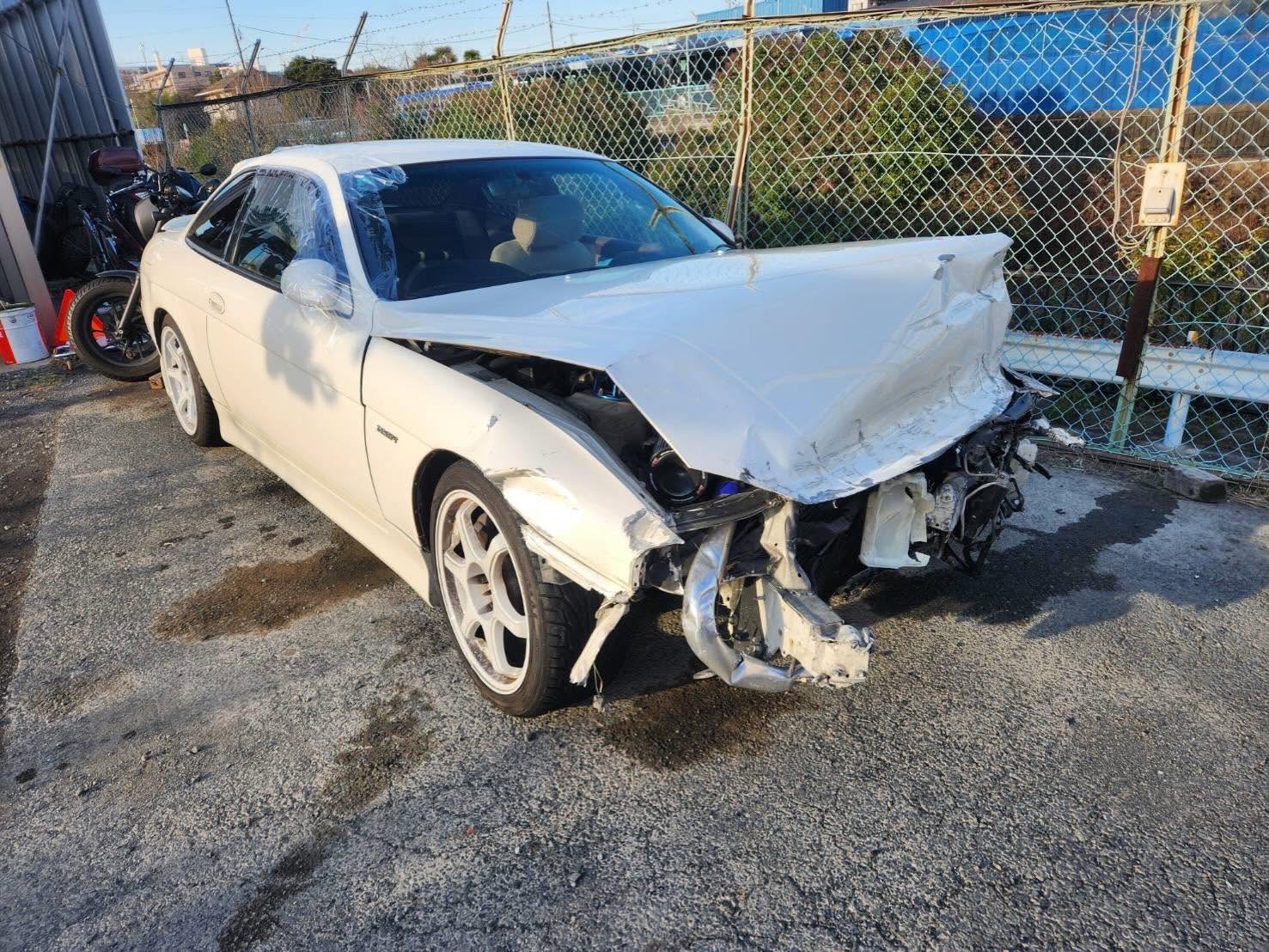 神奈川県JZZ30ソアラ事故車1 神奈川県JZZ30ソアラ事故車1