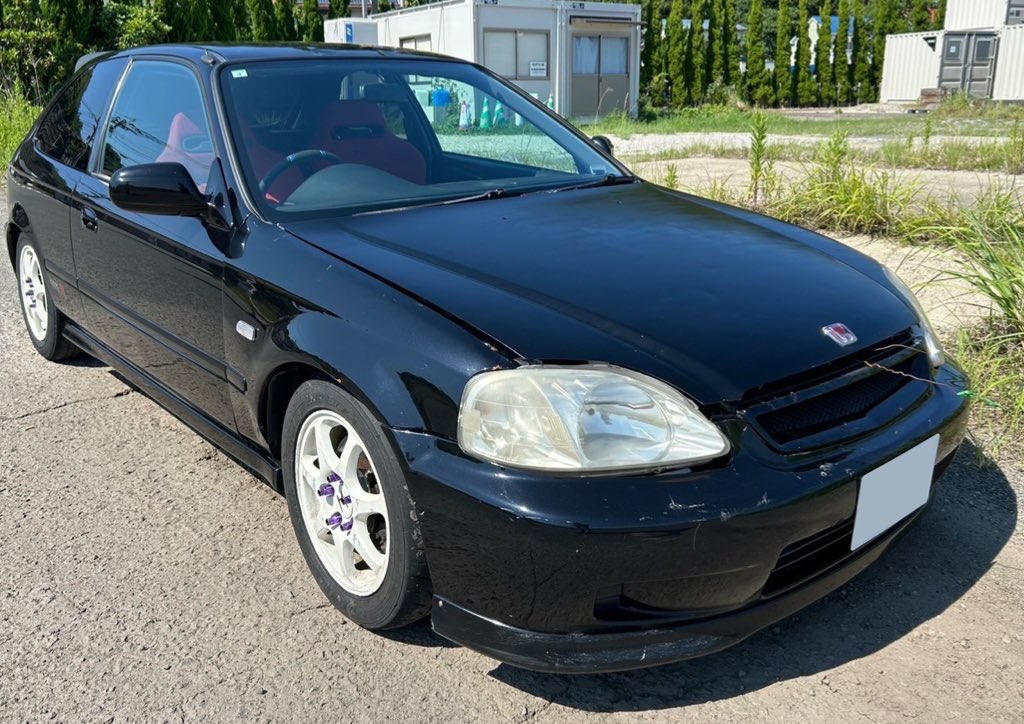 長崎県シビック事故車