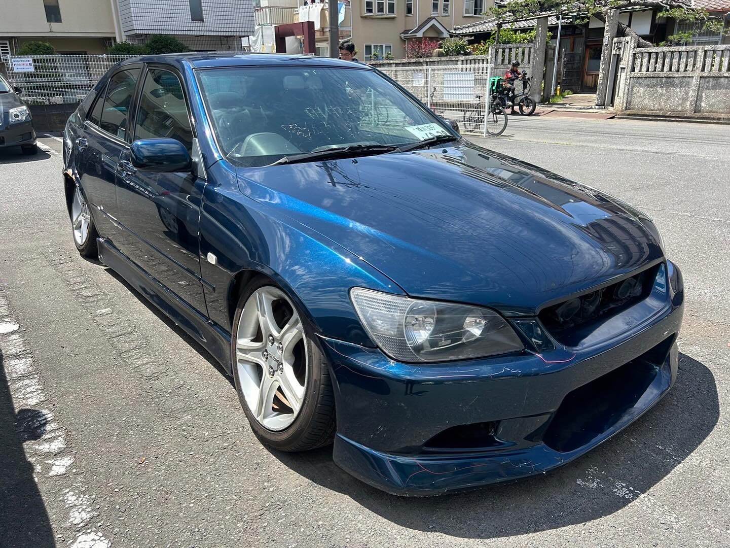1019アルテッツァ事故車