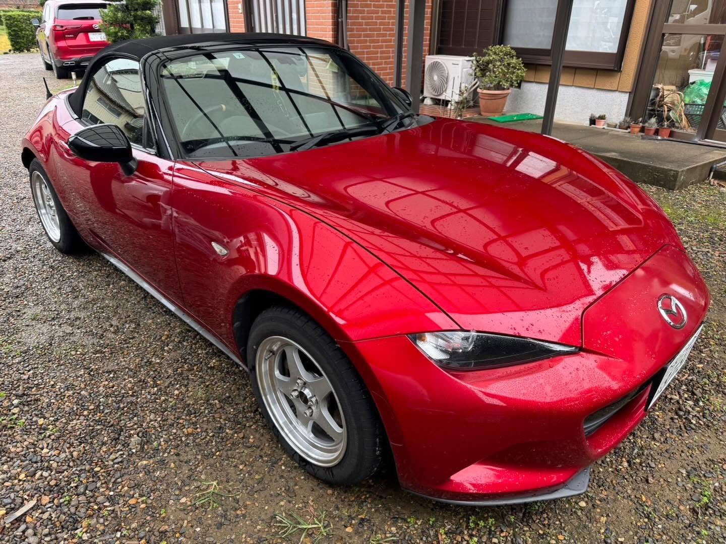 茨城県ロードスター事故車